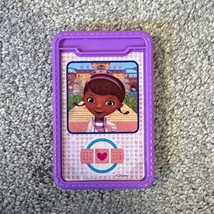 Disney Doc McStuffin Purple Character ID Case